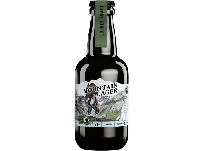 Locher Craft Mountain Lager 10er Harasse Mw 33cl x10
