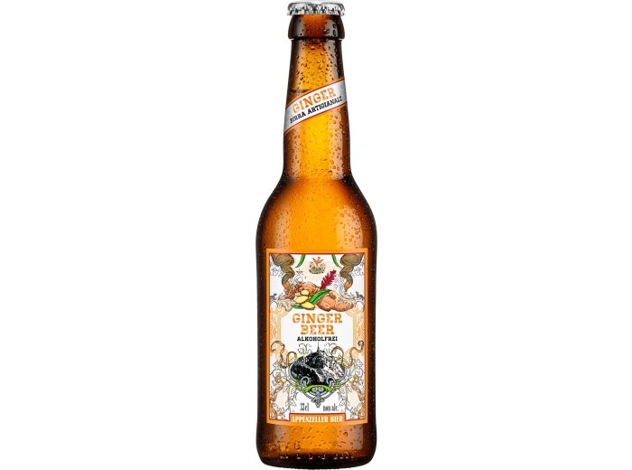 Appenzeller Ginger-Beer alkoholfrei EW 6er Pack 33cl x6