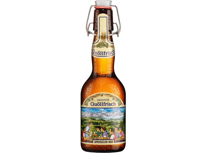 Appenzeller Original Quöllfrisch naturtrüb Bügel 33cl x20