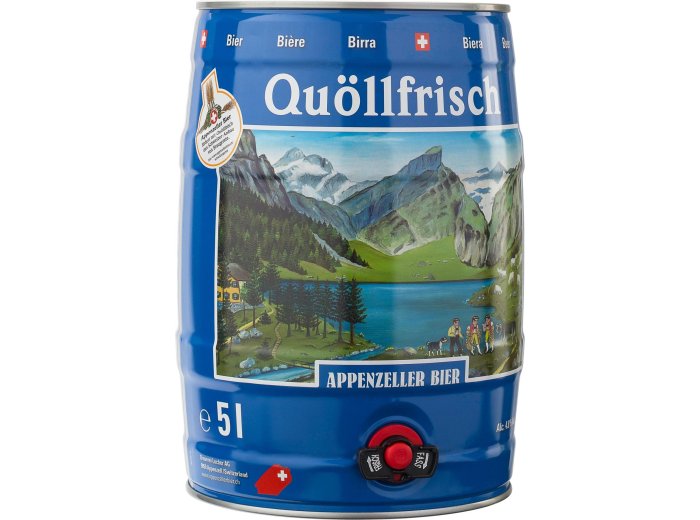 Appenzeller Partyfässli Dose 5 Liter nur auf Vorbestellung 500cl