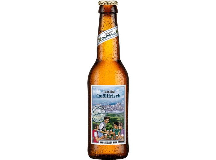 Appenzeller Quöllfrisch alkoholfrei Mw 33cl x24