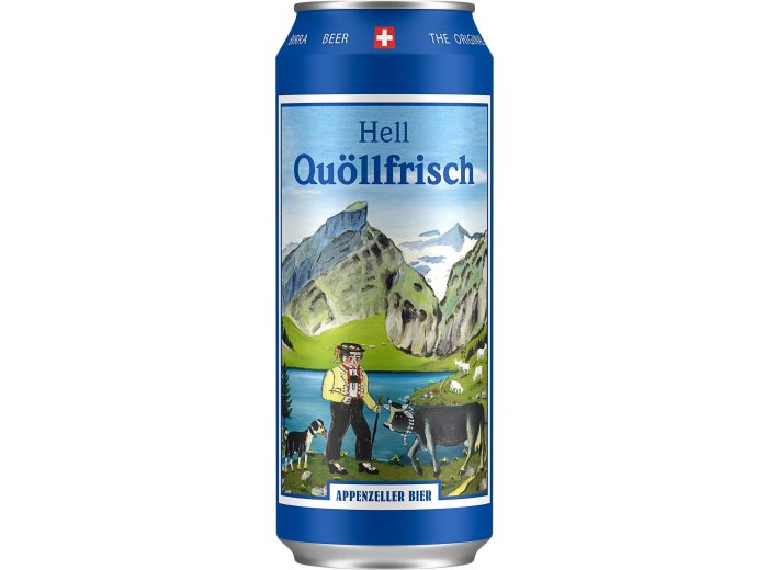 Appenzeller Quöllfrisch hell Dose 6er Pack 50cl x6