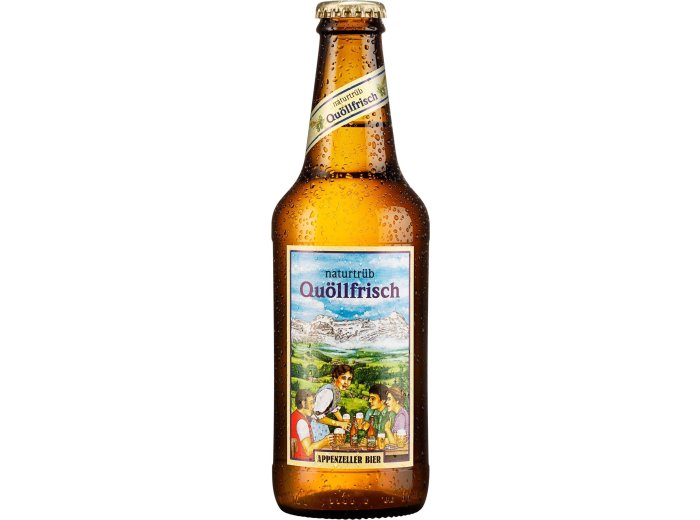 Appenzeller Quöllfrisch naturtrüb 10er Pack Ew 33cl x10
