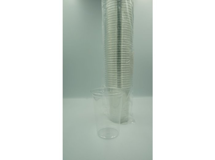 Becher Transparent PET 4 dl (Stange à 50) x16