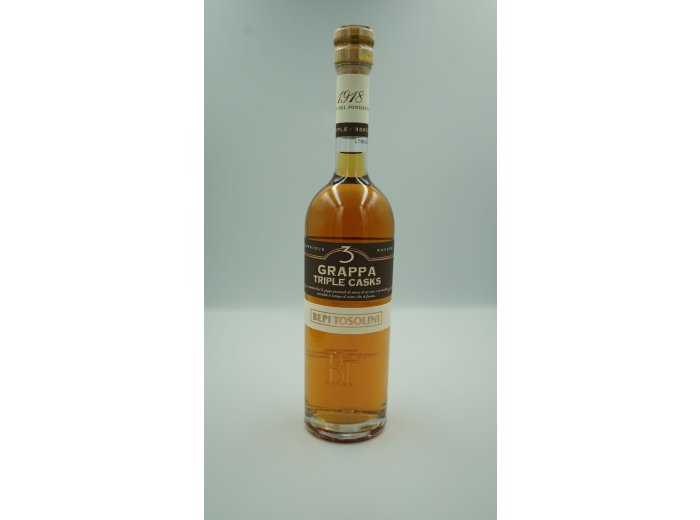 Bepi Tosolini, Grappa Triple Casks 50cl x6