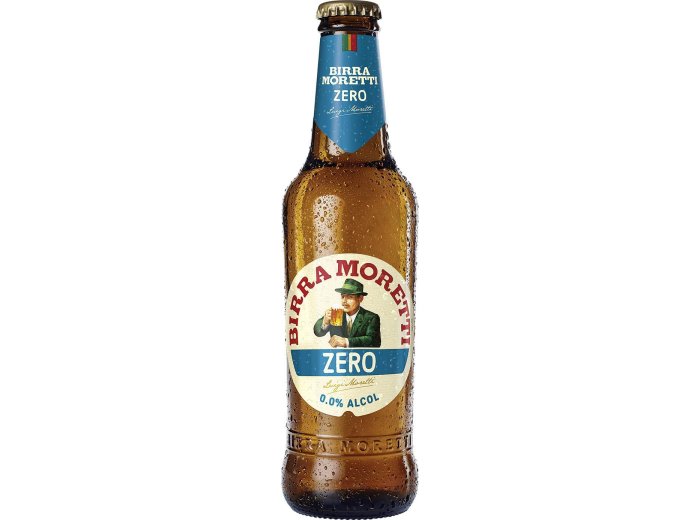 Birra Moretti Zero 0,0% Karton 6er Pack Ew Glas 33cl x6