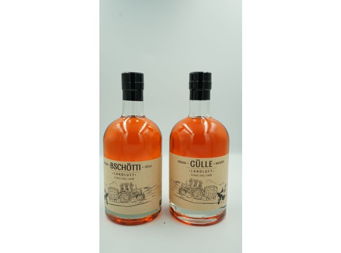 Bschötti Landluft , Citrus Chili Likör 70cl x6