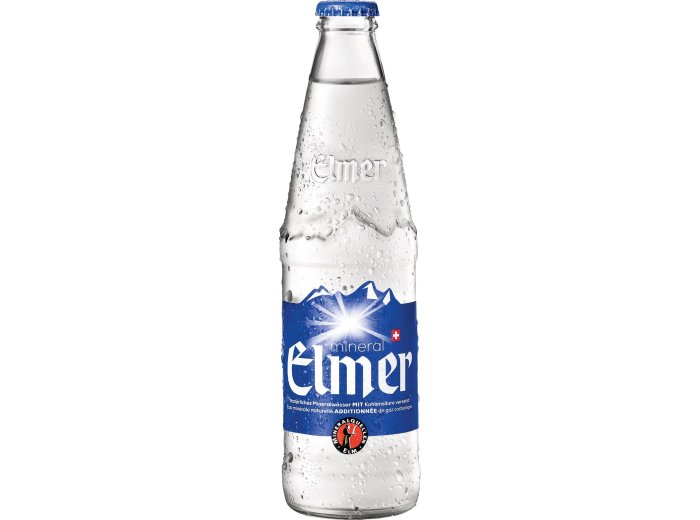 Elmer Mineral mit CO2 Glas 33cl x24