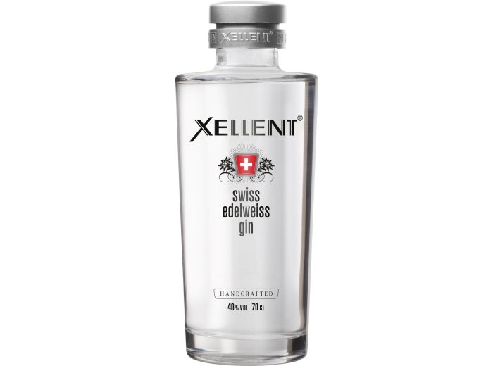 Gin Xellent Swiss Edelweiss 70cl x6