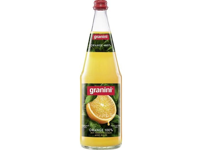 Granini Orangensaft 100% Glas Har 100cl x6