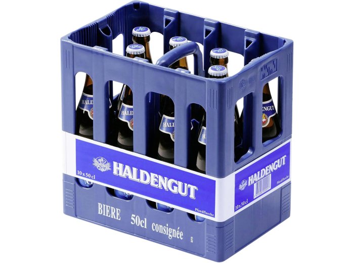 Haldengut Lager Mw 10er Miniharass 50cl x10