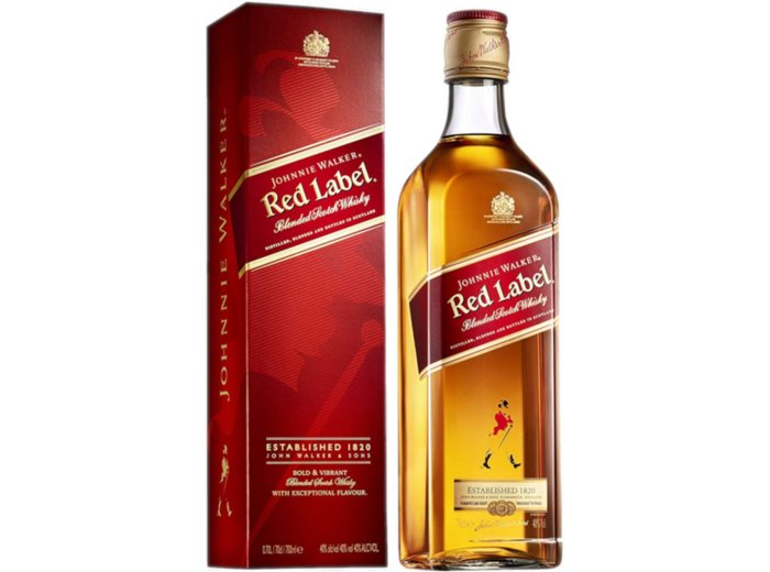 Johnny Walker, Red Label Whisky 70cl x6