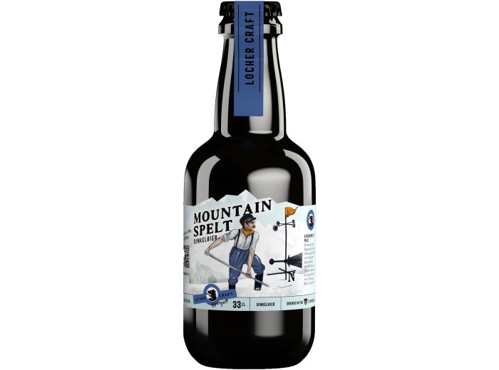 Locher Craft Mountain Spelt 10er Harasse Mw 33cl x10