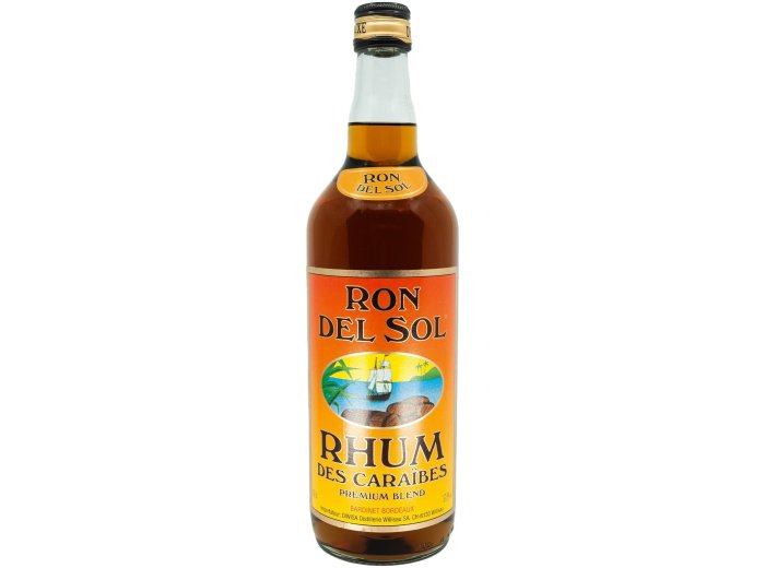 Ron del Sol Rhum braun 100cl x6