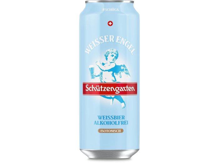 Schützengarten Weisser Engel alkoholfrei 4er Pack Dose 50cl x4