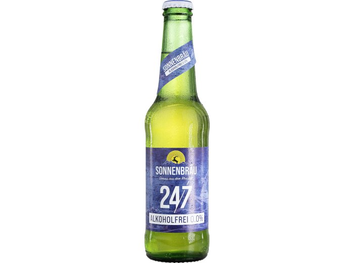 Sonnenbräu Alkoholfrei 24/7 0.0% Ew im Har 33cl x24
