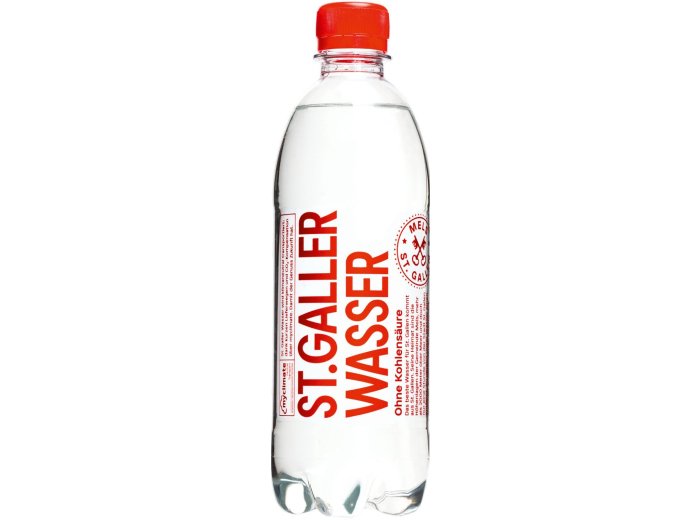 St. Galler Wasser ohne CO2 PET 50cl x24