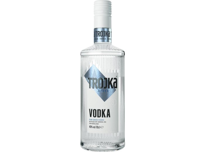 Trojka Vodka Pure Grain 70cl x6