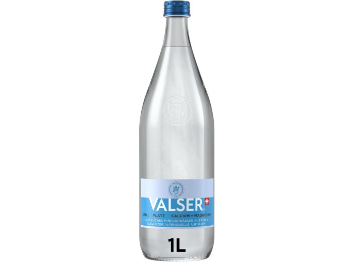 Valser Calcium + Magnesium ohne CO2 Mw Glas 100cl x12