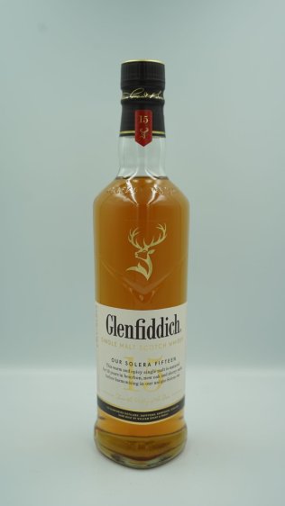 Glenfiddich Single Malt Whisky, Solera Reserve 15J 70cl x6