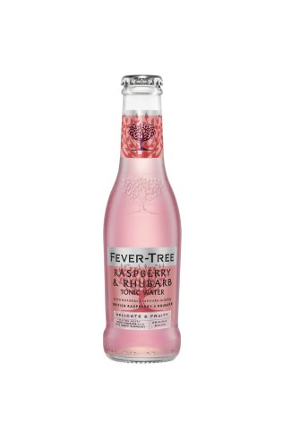 Fever Tree Raspberry & Rhubarb Tonic Water 20cl x4