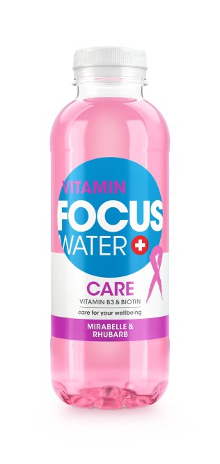 FOCUSWATER Care Mirabelle & Rhabarber, 12er Schrumpf 50cl x12