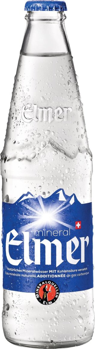 Elmer Mineral mit CO2 Glas 33cl x24