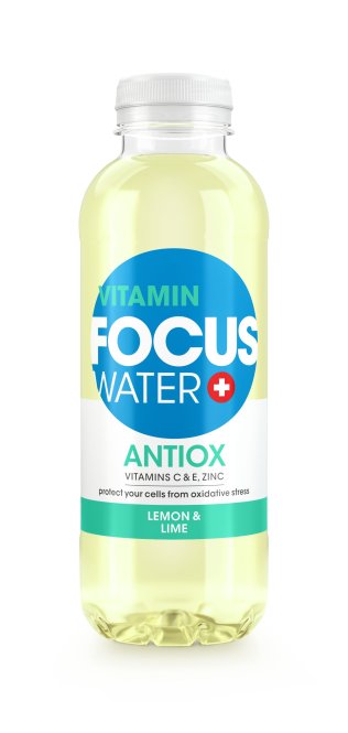 FOCUSWATER Antiox Lemon, 12er Schrumpf 50cl x12