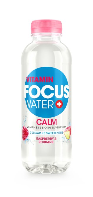 FOCUSWATER Calm Rhabarber 12er Schrumpf 50cl x12