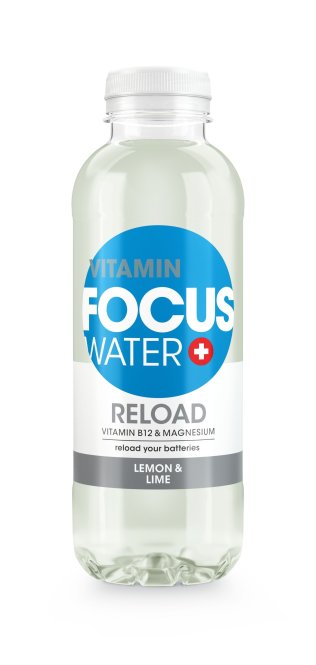FOCUSWATER RELOAD Zitrone & Limette **6er** Schrumpf 50cl x6