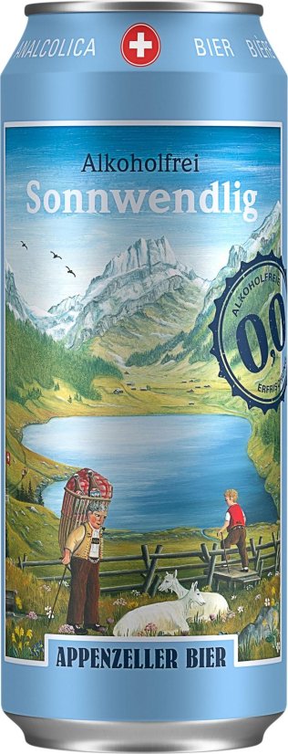 Appenzeller Sonnwendlig alkoholfrei 6er Pack Dose 50cl x6