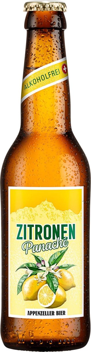 Appenzeller Zitronenpanaché alkoholfrei Mw 33cl x24