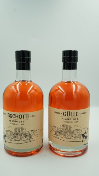 Bschötti Landluft , Citrus Chili Likör 70cl x6