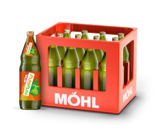 fifty fifty, halb Apfelsaft - halb Orange Glas 100cl x12