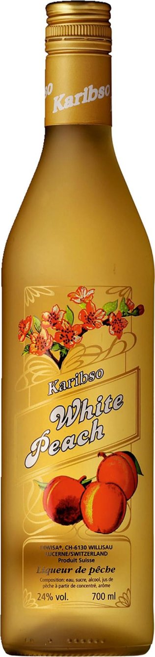Karibso White Peach Liqueur 70cl x6