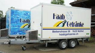 Kühlwagen 6 Paletten 3.5 Tonnen, 240 Volt