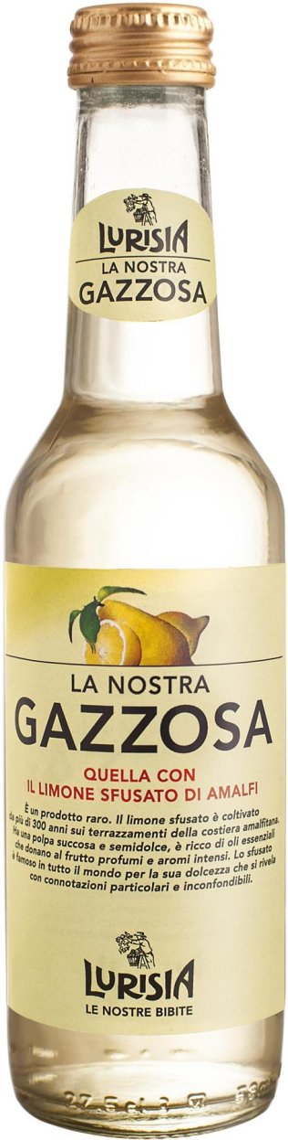Lurisia Gazzosa Limone 24er Ew Glas 27.5cl x24