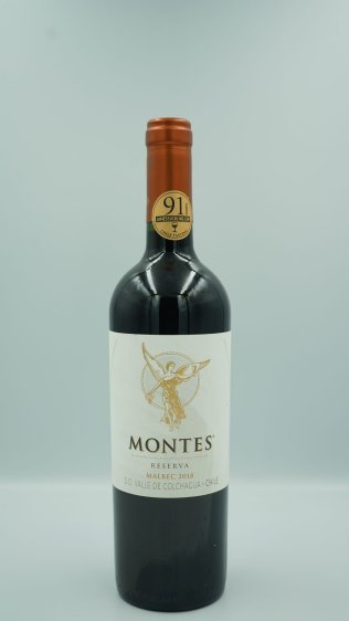 Malbec Reserva DO, Montes, Chile 75cl x6
