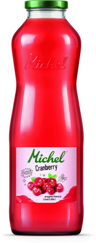 Michel Cranberry Glas Har 100cl x6