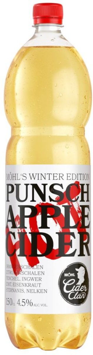 Möhl Punsch Apple Cider Tray 6 x 1.5 l Flasche PET Einweg 150cl x6