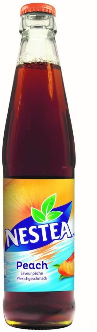 Nestea Schwarztee Pfirsich Mw Glas 33cl x24