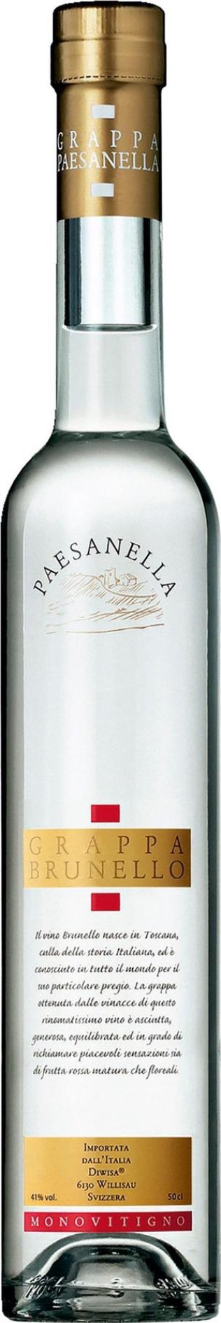 Paesanella Grappa di Brunello 50cl x6