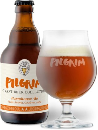 Pilgrim Craftbier Farmhouse Ale Ew Har 33cl x15