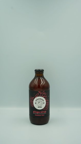 Pingu Sirup, Himbeer Bier, Brauerei Sohnemann 35cl x24