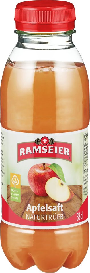 Ramseier Apfelsaft naturtrüb 4 x 6er PET 33cl x24