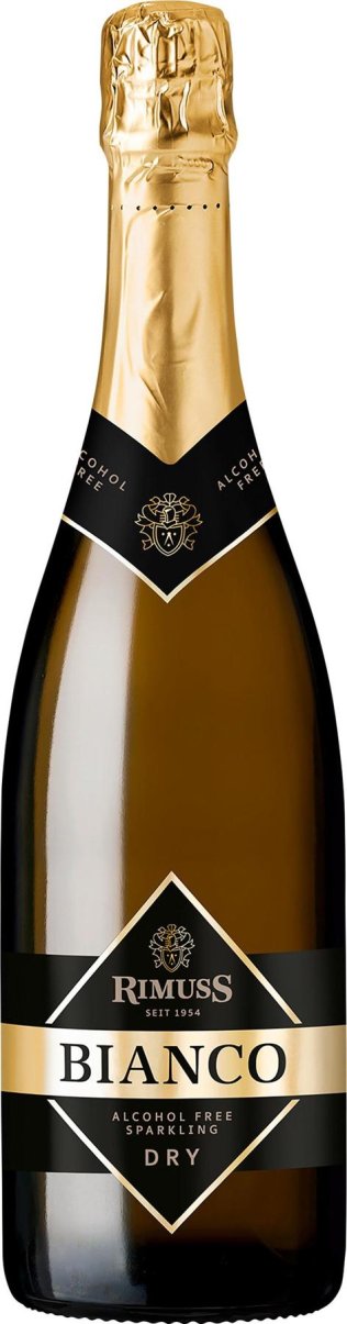Rimuss Bianco Sparkling Dry, alkoholfrei 75cl x6