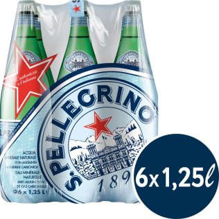 San Pellegrino Tray 6 x 125cl PET 125cl x6