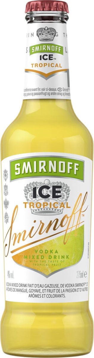 Smirnoff Tropical Ice Ew Glas 27.5cl x24