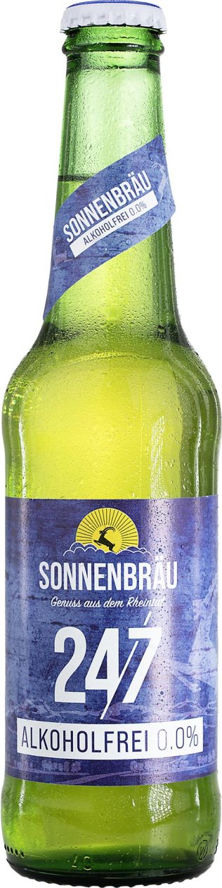 Sonnenbräu Alkoholfrei 24/7 0.0% Ew **6er Pack** 33cl x6