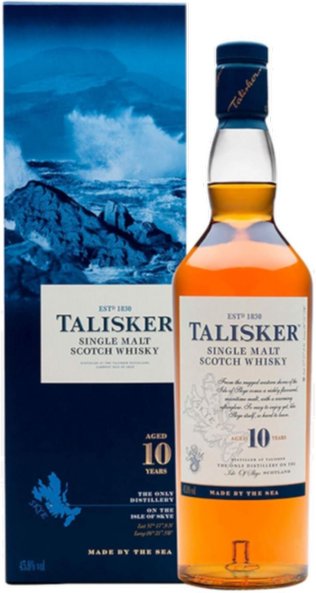 Talisker, Isle of Sky Malt 10J 70cl x6